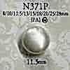 N371P Dyeing Shank Button