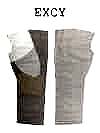 EXCY Pre-cut Haircloth Interlining For Men's Jackets