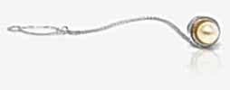 TA-1 Titac Genuine Pearl Sterling Silver (Silver 925) Made In Japan