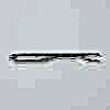 CO-T01-SI CODIS MAYA Fine Tie Bar Silver