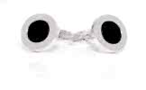 CU925-2G-C EXCY LEGEND Sterling Silver Cufflinks Onyx