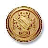 ML-9G Italy Metal Button Gold