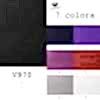 V970 British Pure Silk Satin Shawl Label Silk
