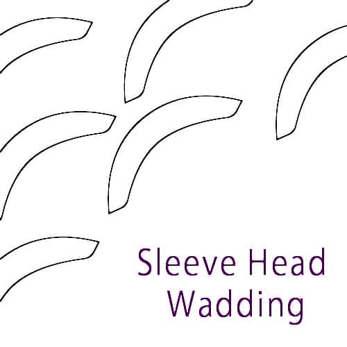 Sleeve Head Wadding